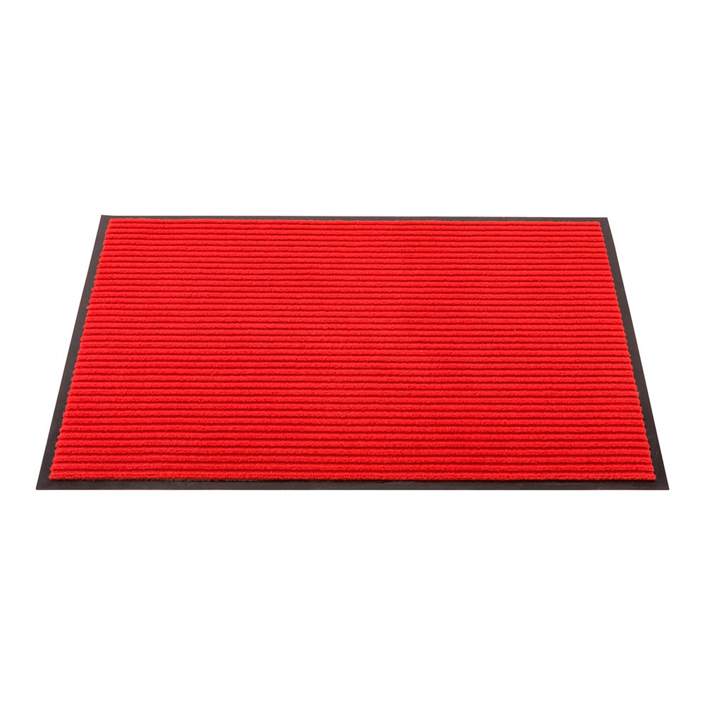 Floor Mat, Carpet, Comfy Feet, Red, 36 x 24 Inch, Ribbed, Polypropylene,1 - 1 EACH