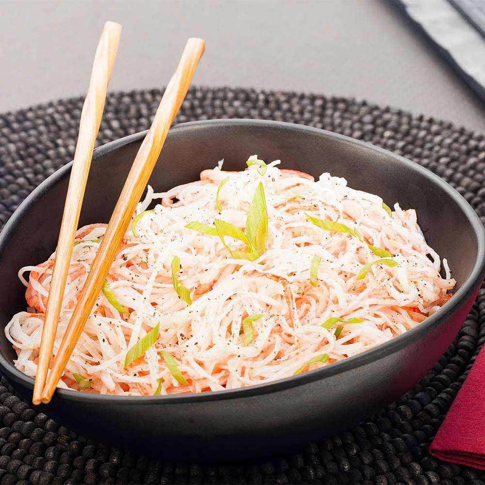 Bowls, Stone Japonais Freeform, Voga Melamine, 15 Ounce, 7 Inch, Black, 7 Linear Inch,1 - 2 COUNT