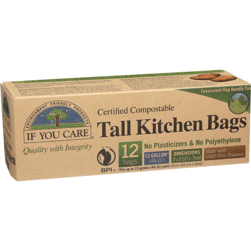 Bags, Compostable, Tall, Kitchen,12 - 12 COUNT