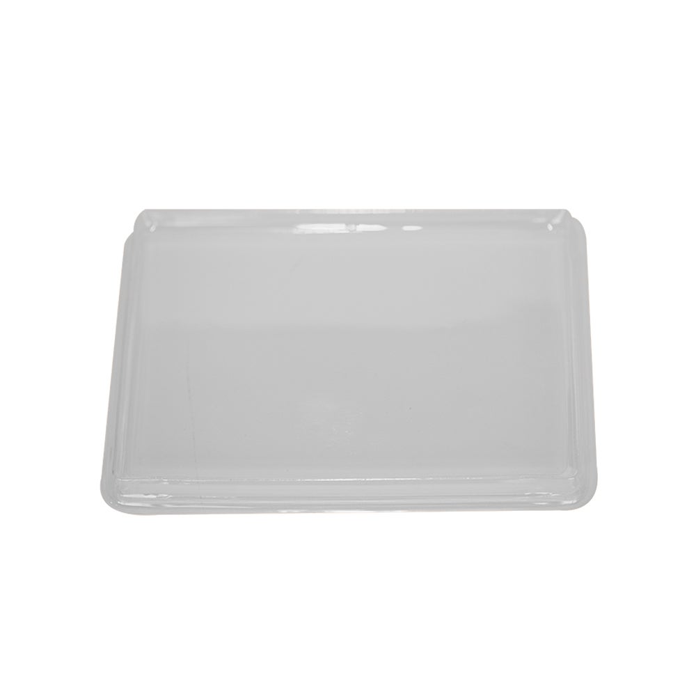 Lids, Dome, Plastic, Clear, PET, for Small Cafe Vision Click Lock Take Out Container,1 - 200 COUNT