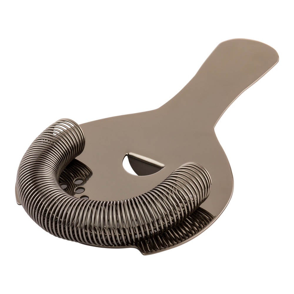 Strainer, Bar Lux Hawthorne, Black Plated,1 - 1 EACH