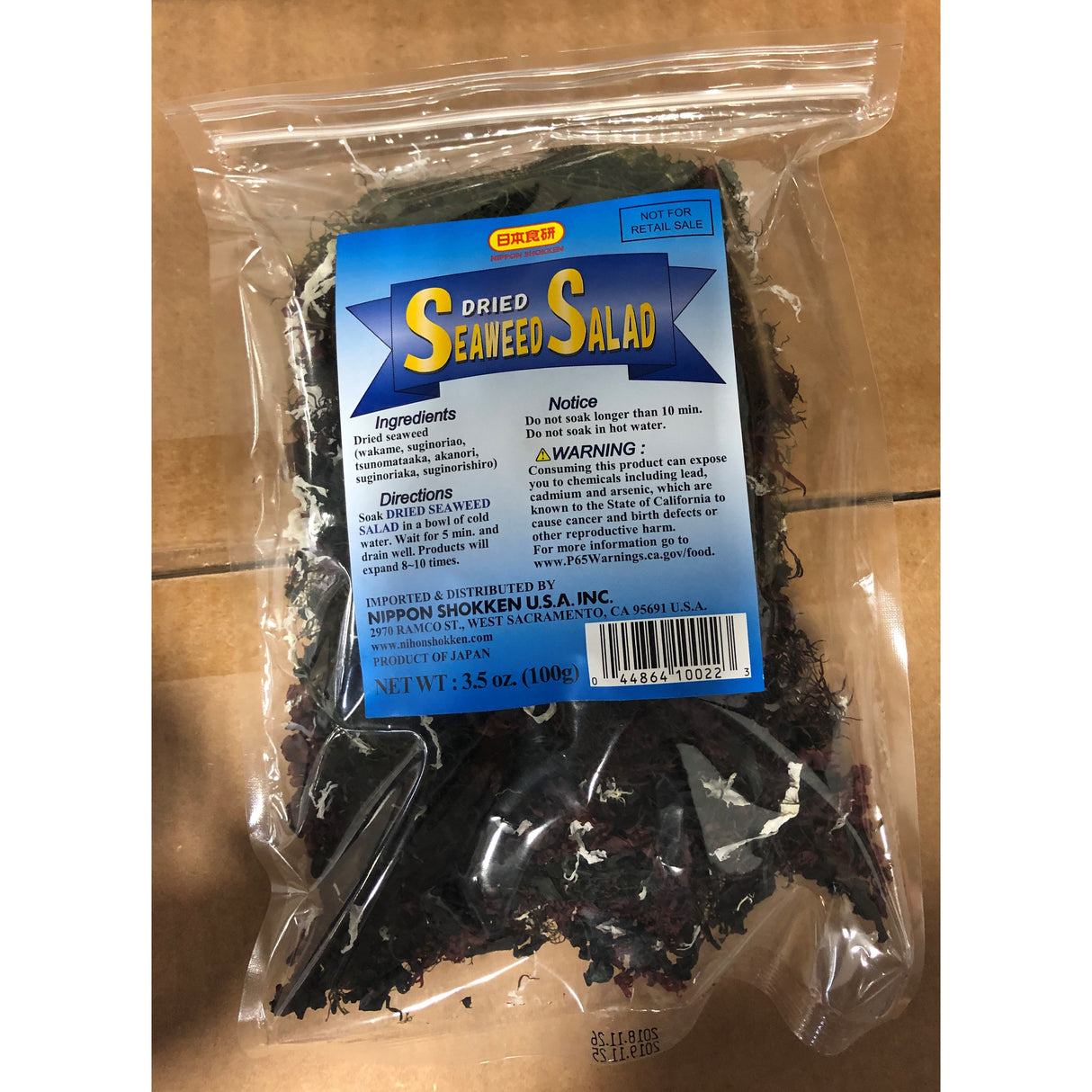 Salad, Seaweed, Dried,40 - 3.52 OUNCE