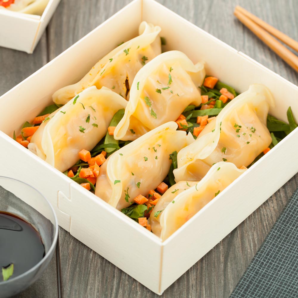 Containers, Food, 4.7 Inch, Poplar Wood, Natural Taipei Design, Straight Square, 4.7 Linear Inch,1 - 100 COUNT