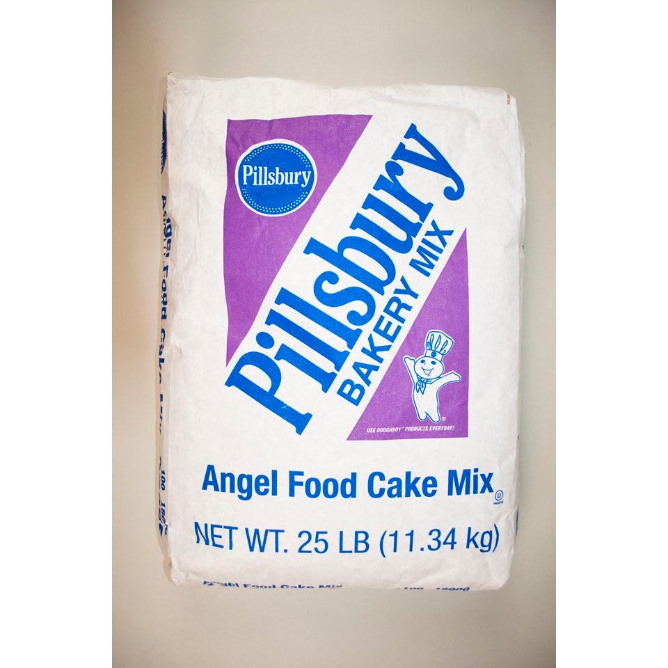 Mix, Cake, Angel Food,1 - 25 POUND