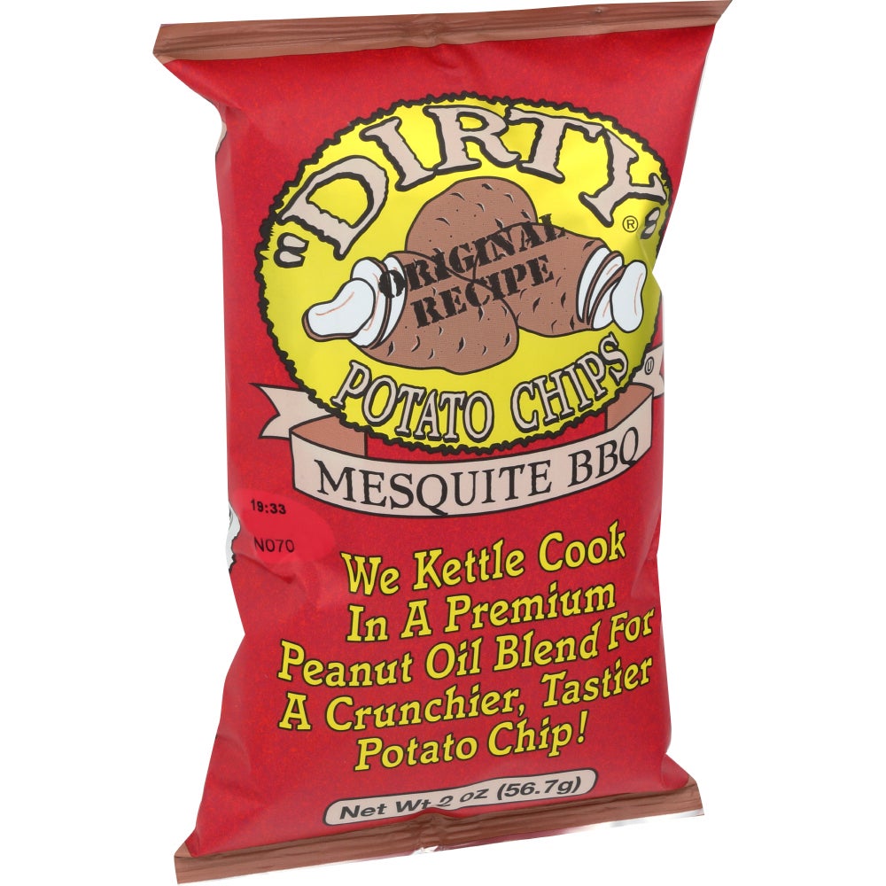 Chips, Potato, Kettle, Mesquite Barbecue, Single Serve,25 - 2 OUNCE