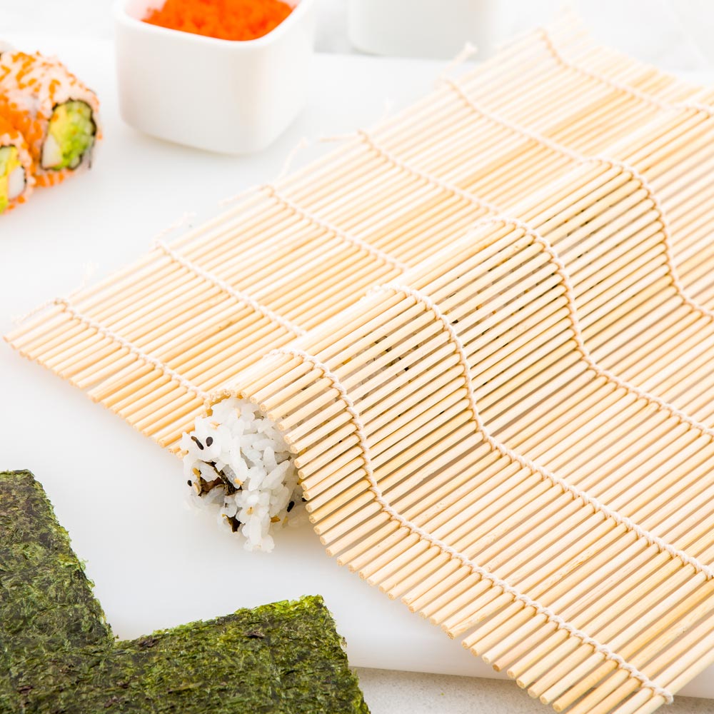 Mat, Sushi, 10.5 Inch, Bamboo, Natural, 10.5 Linear Inch,1 - 1 EACH