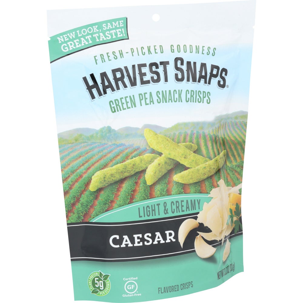 Snacks, Snapea Crisps, Caesar,12 - 3.3 OUNCE
