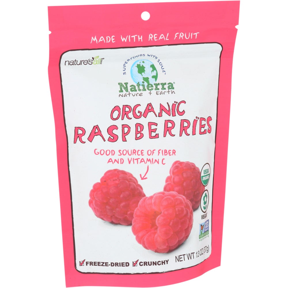 Raspberries, Freeze-Dried,12 - 1.3 OUNCE