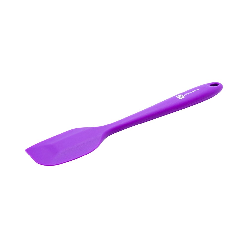 Spatula, Flat, 10.5 x 2.25 x 0.75, Purple Silicone,1 - 1 EACH