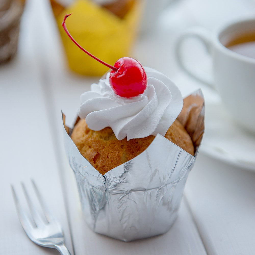 Cups, Baking, 1.2 Ounce, Paper, Metallic, Petal, 1.2 Ounce,1 - 200 COUNT