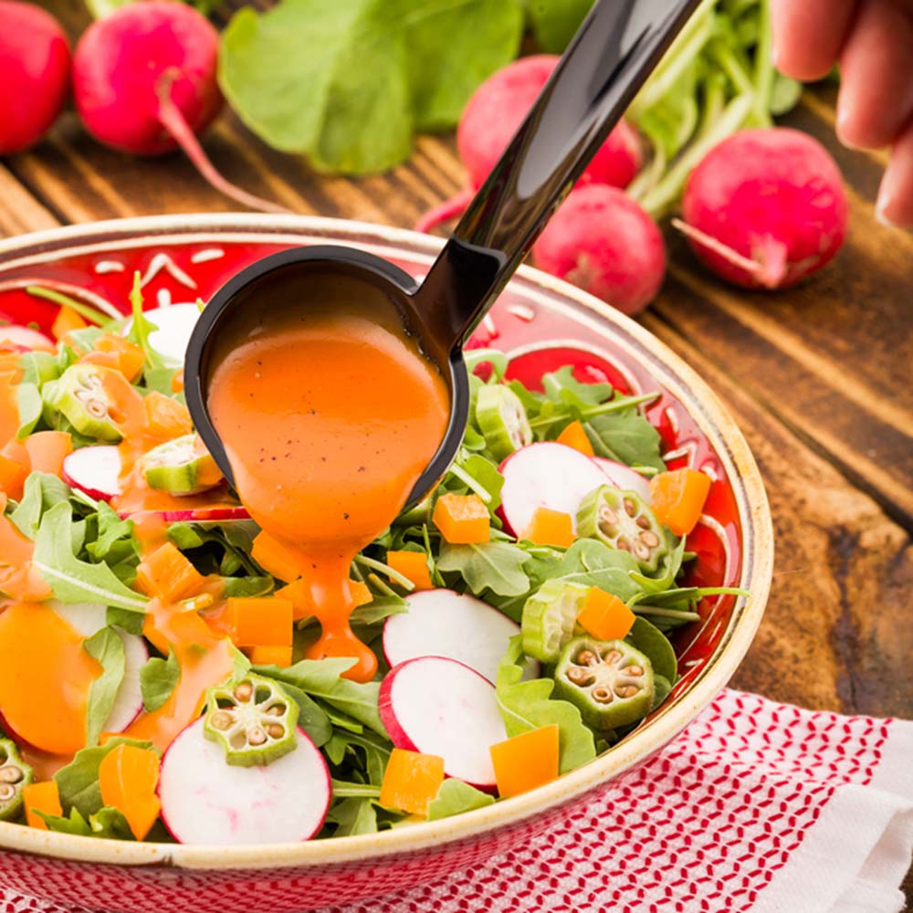 Laddle, 10.5 Inch, Black Plastic, 10.5 Linear Inch,1 - 1 EACH