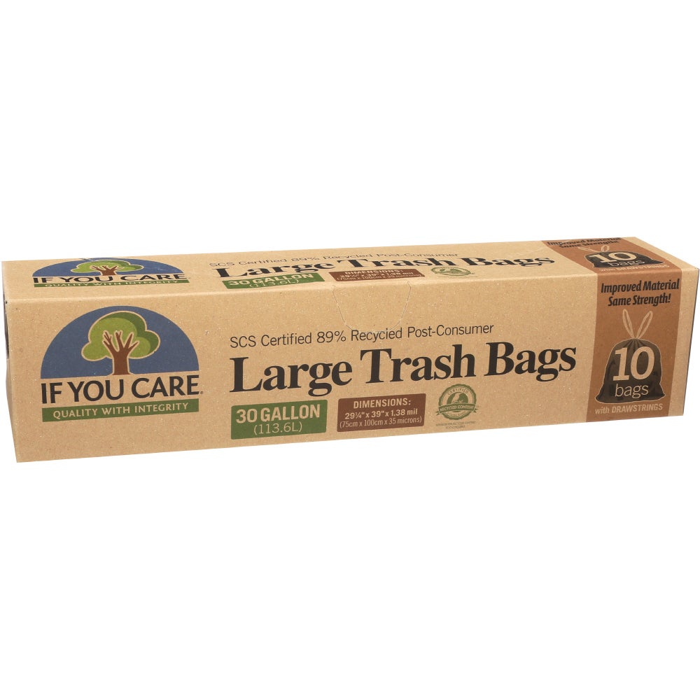 Bags, Trash, 30 Gallon,12 - 10 COUNT