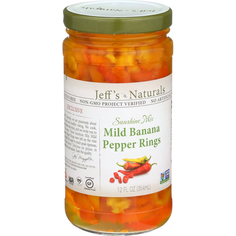 Peppers, Banana, Sliced, Mild,6 - 12 FLUID