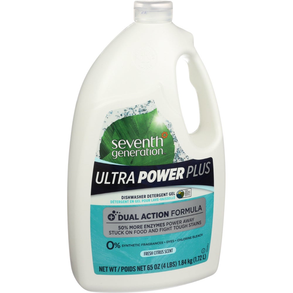 Detergent, Dishwasher, Ultra Power, Fresh Scent, Liquid,6 - 65 OUNCE