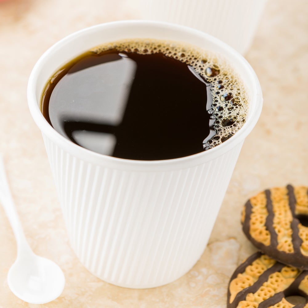 Cups, Hot, 8 Ounce, Paper, White, Ripple Wall, 8 Ounce,1 - 500 COUNT