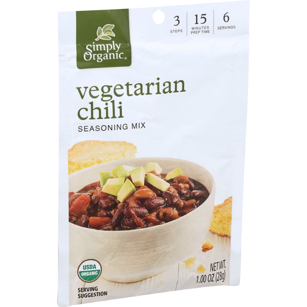 Seasoning Mix, Vegetarian Chili, Organic,12 - 1 OUNCE