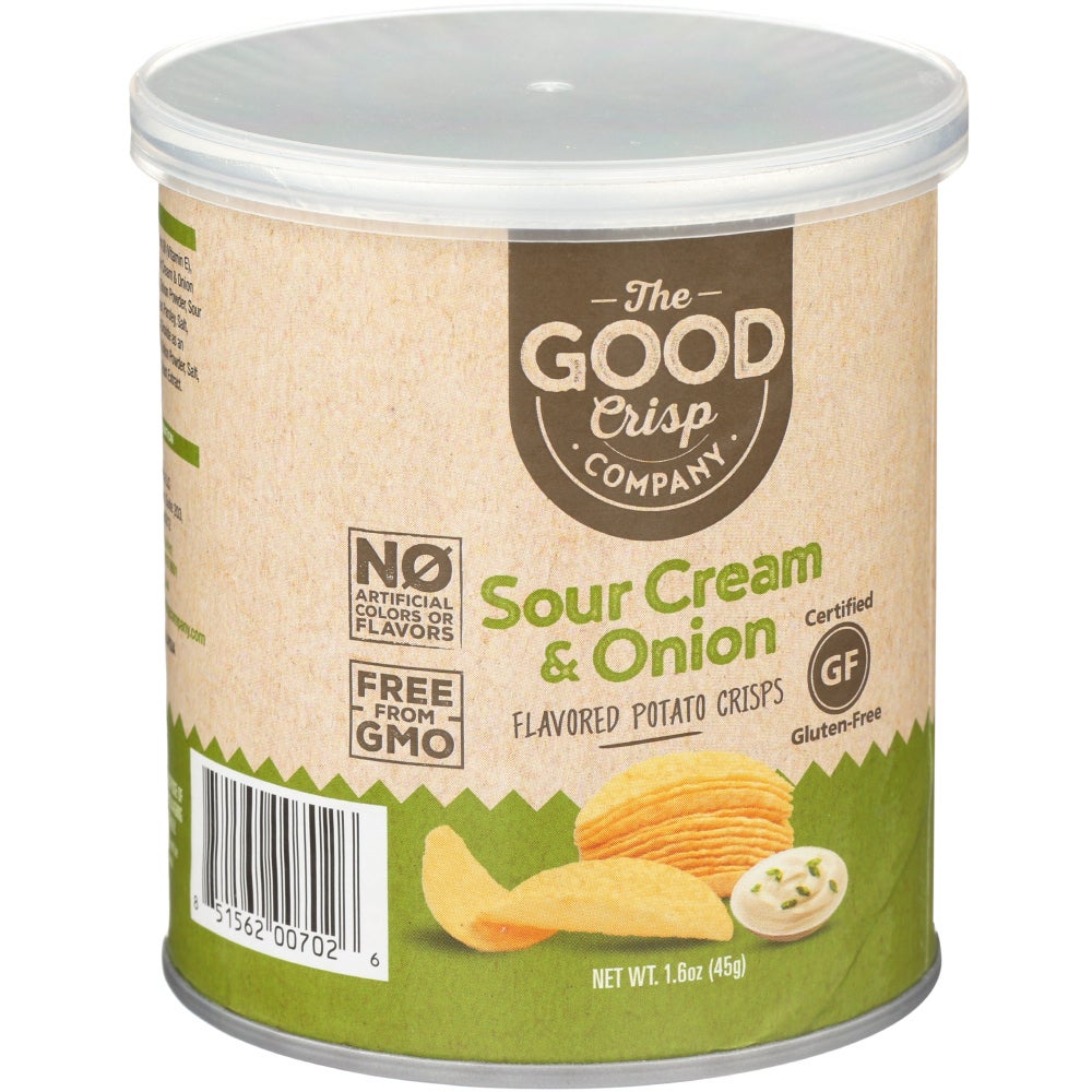 Crisps, Potato, Sour Cream & Onion,12 - 1.6 OUNCE