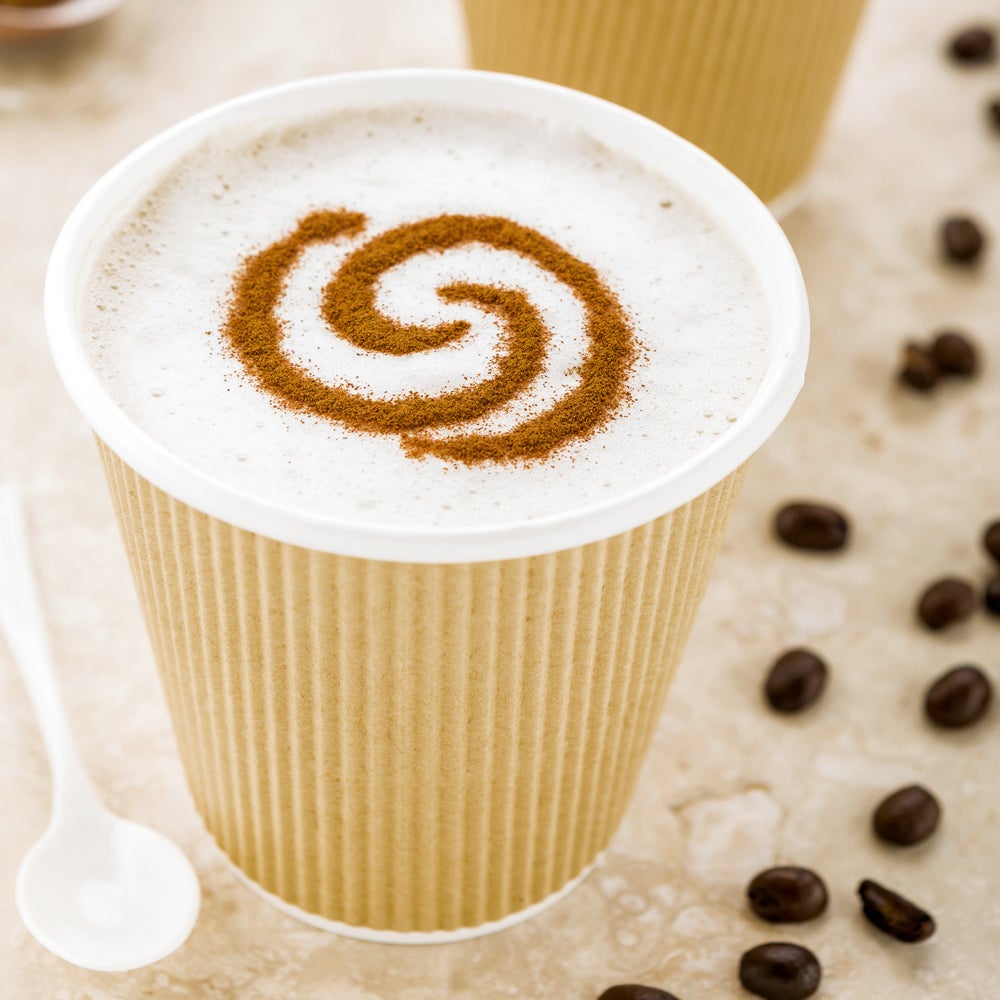 Cups, Hot, 8 Ounce, Paper, Kraft, Ripple Wall, 8 Ounce,1 - 500 COUNT