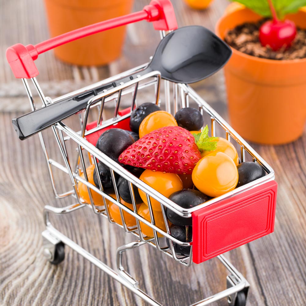 Shopping Cart, Mini Serving, 4.9 Inch, 4.9 Linear Inch,1 - 1 EACH