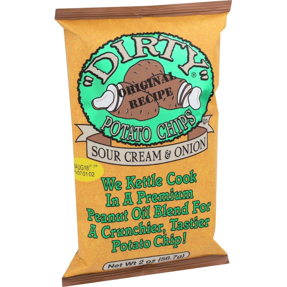 Chips, Potato, Kettle, Sour Cream & Onion,25 - 2 OUNCE