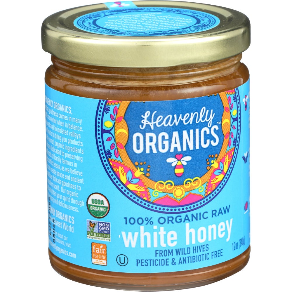 Honey, White, Raw,6 - 12 OUNCE