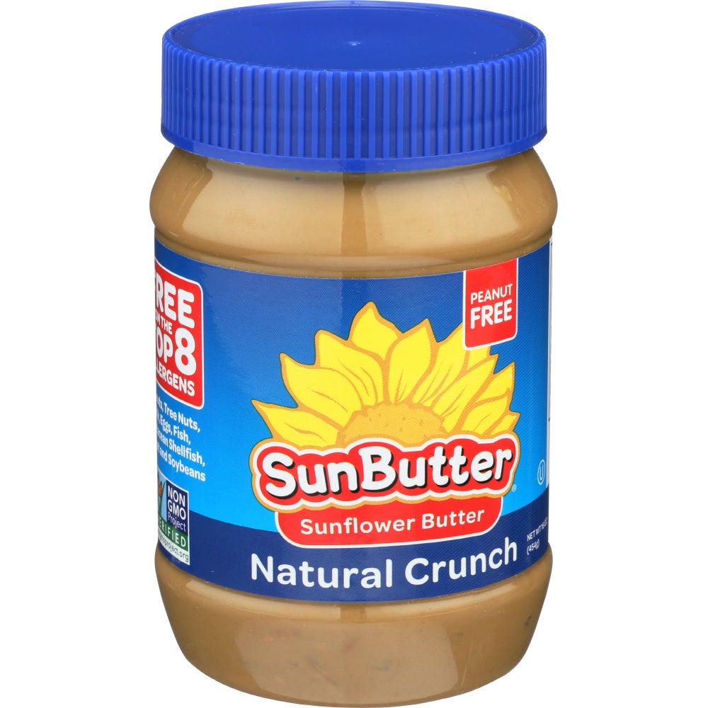 Sunflower Butter, Natural Crunch,6 - 16 OUNCE