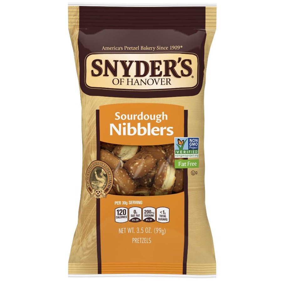 Pretzels, Nibbler, Sourdough, Single-Serve,8 - 3.5 OUNCE