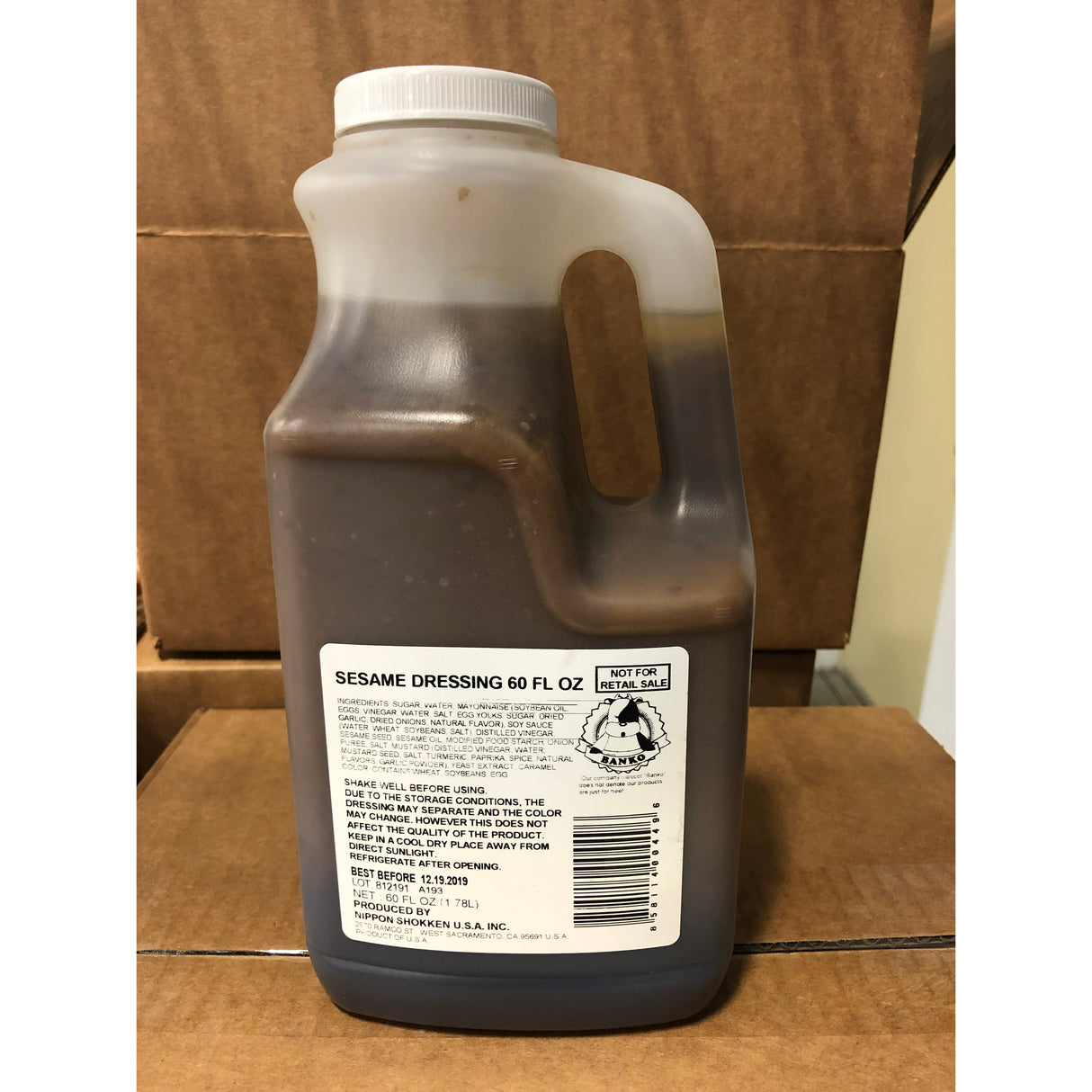 Dressing, Sesame,6 - 60 FLUID