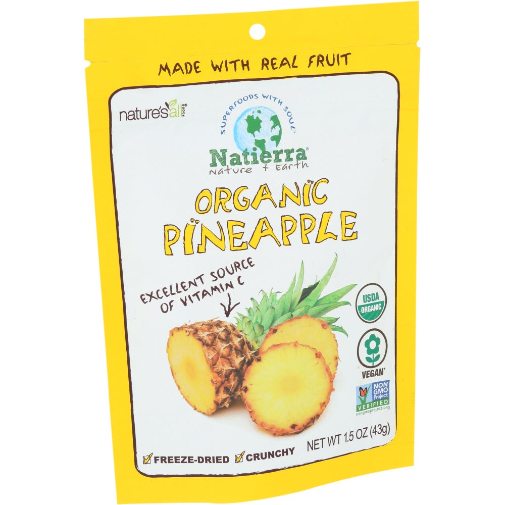 Pineapples, Freeze-Dried,12 - 1.5 OUNCE
