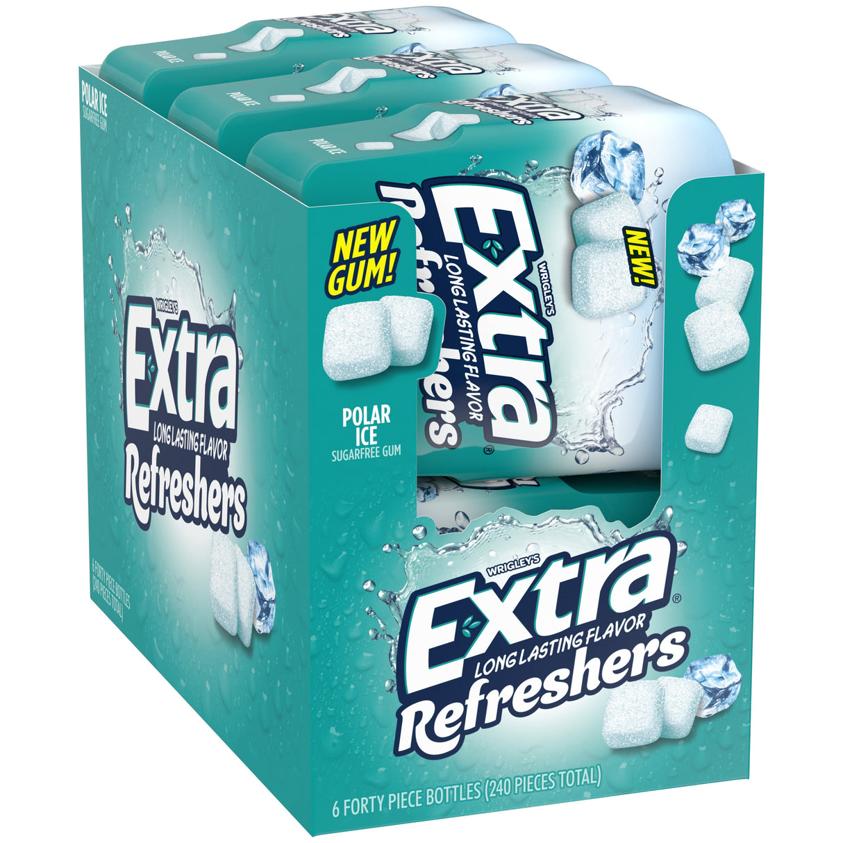 Gum, Polar Ice, Refreshers,4 - 6 COUNT