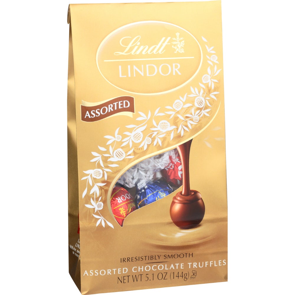 Candy, Truffle, Individually Wrapped, Assorted Flavors,6 - 5.1 OUNCE