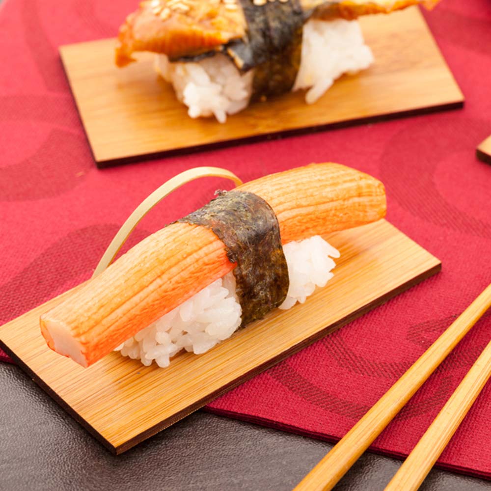 Trays, Serving, 4 x 2 Inch, Rectangular, Natural, Bamboo,1 - 100 COUNT