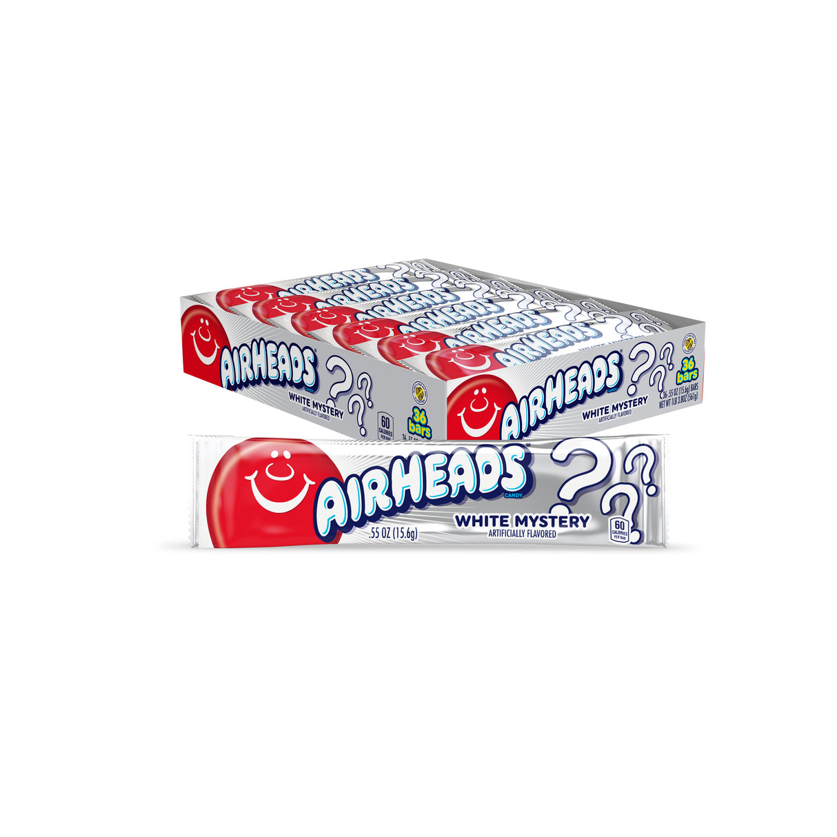 Candy, Bar, Mystery White, Individually Wrapped, 0.55 Ounce,12 - 36 COUNT