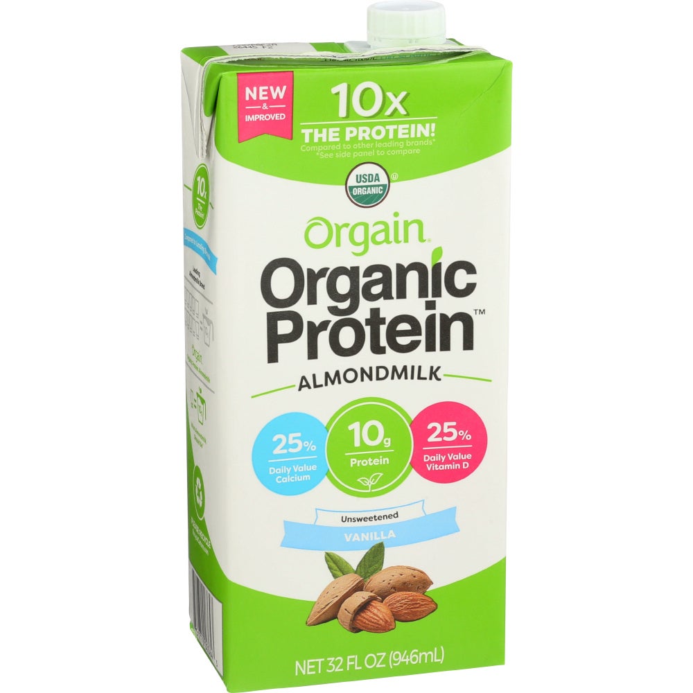 Milk, Almond, Unsweetened, Vanilla,6 - 32 FLUID