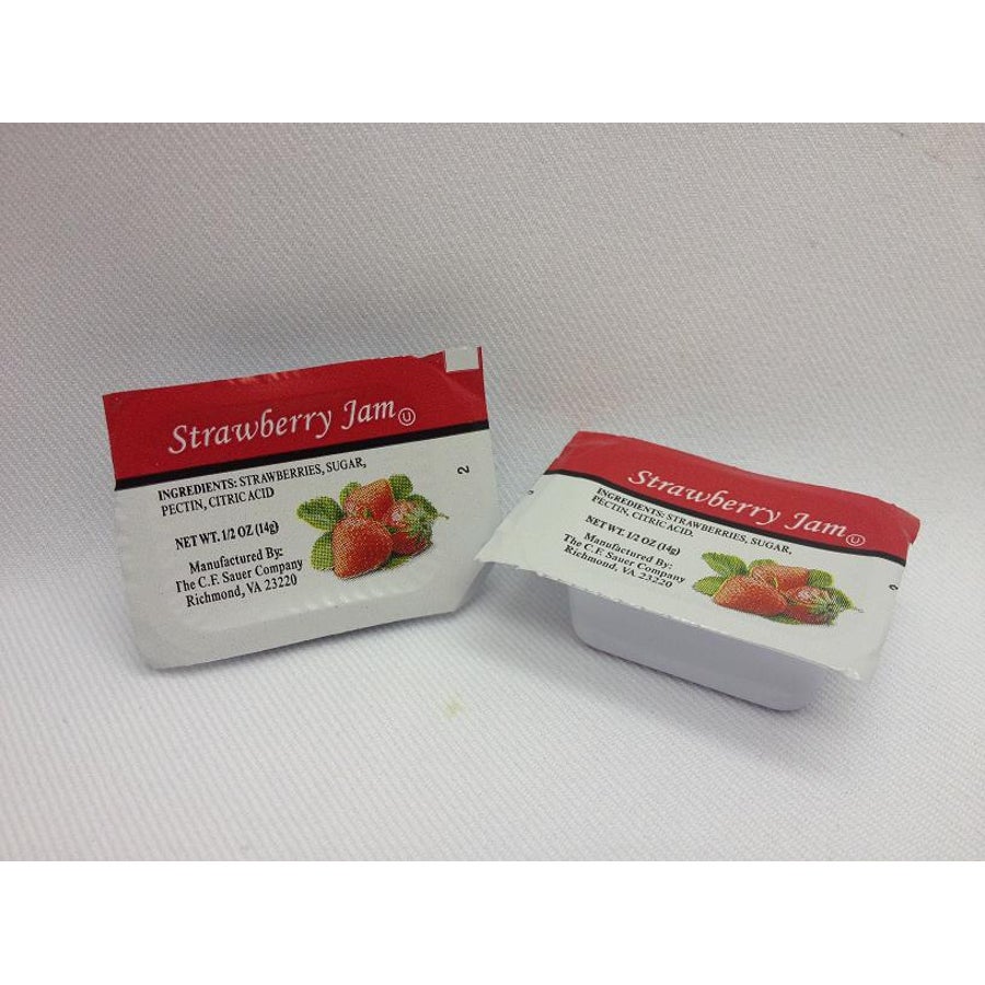 Jam, Strawberry, Cups, Shelf-Stable,200 - 0.5 OUNCE