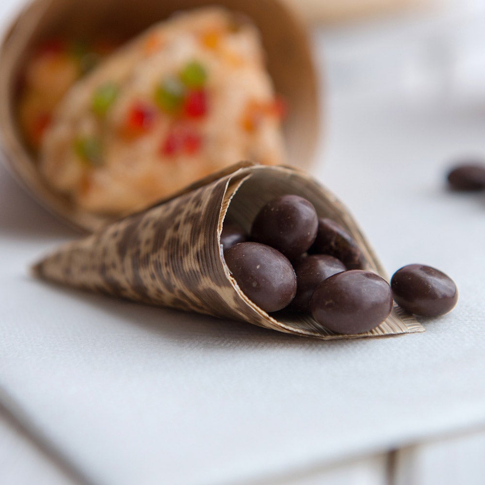 Cone, Mini Food, 3 Inch, Bamboo, 3 Linear Inch,1 - 200 COUNT