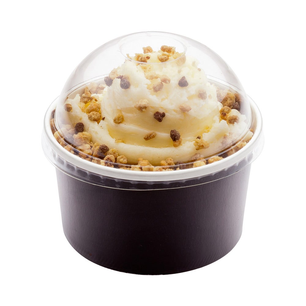 Lids, Dome, Plastic, Clear, 4.1 Inch, for 12 Ounce Cups, 12 Ounce,1 - 200 COUNT