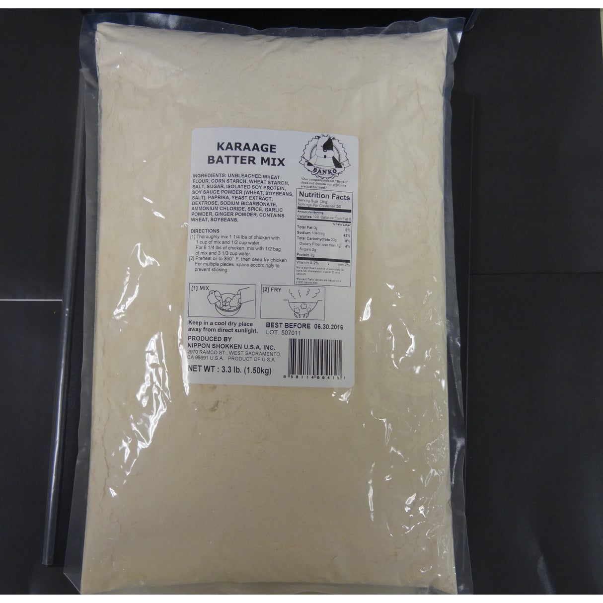 Mix, Karaage Batter,6 - 3.3 POUND