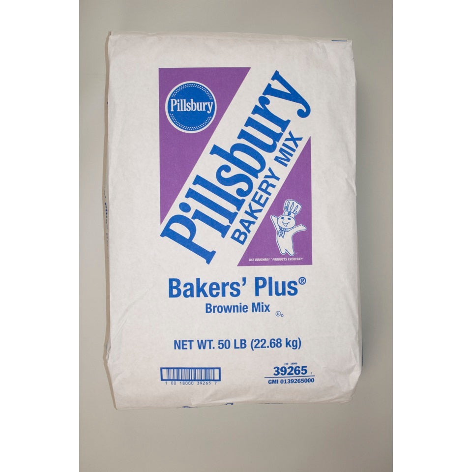 Mix, Brownie, Bakers' Plus,1 - 50 POUND