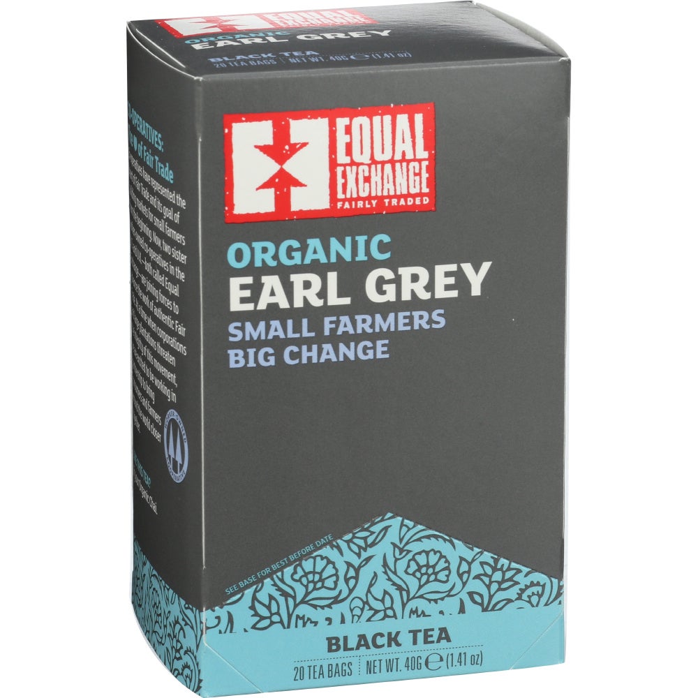 Tea, Black, Earl Grey, in Bags with Strings,6 - 20 COUNT