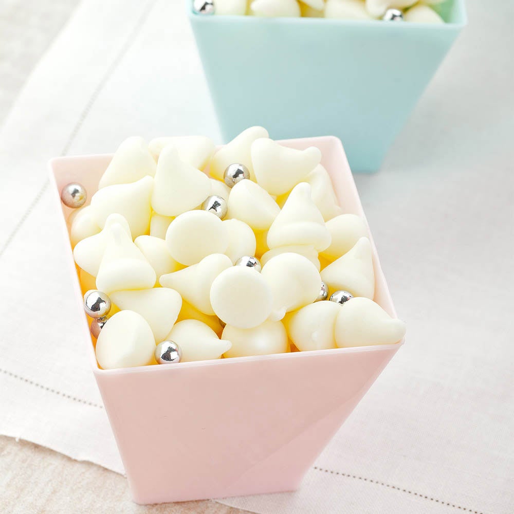 Cups, Mini Kova Dessert, 2 Ounce, Plastic, Limited Edition Powder Pink, Square, 2 Ounce,1 - 100 COUNT