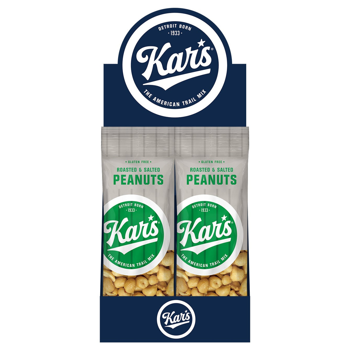 Peanuts, Roasted & Salted, Single-Serve, 2.5 Ounce,3 - 12 COUNT