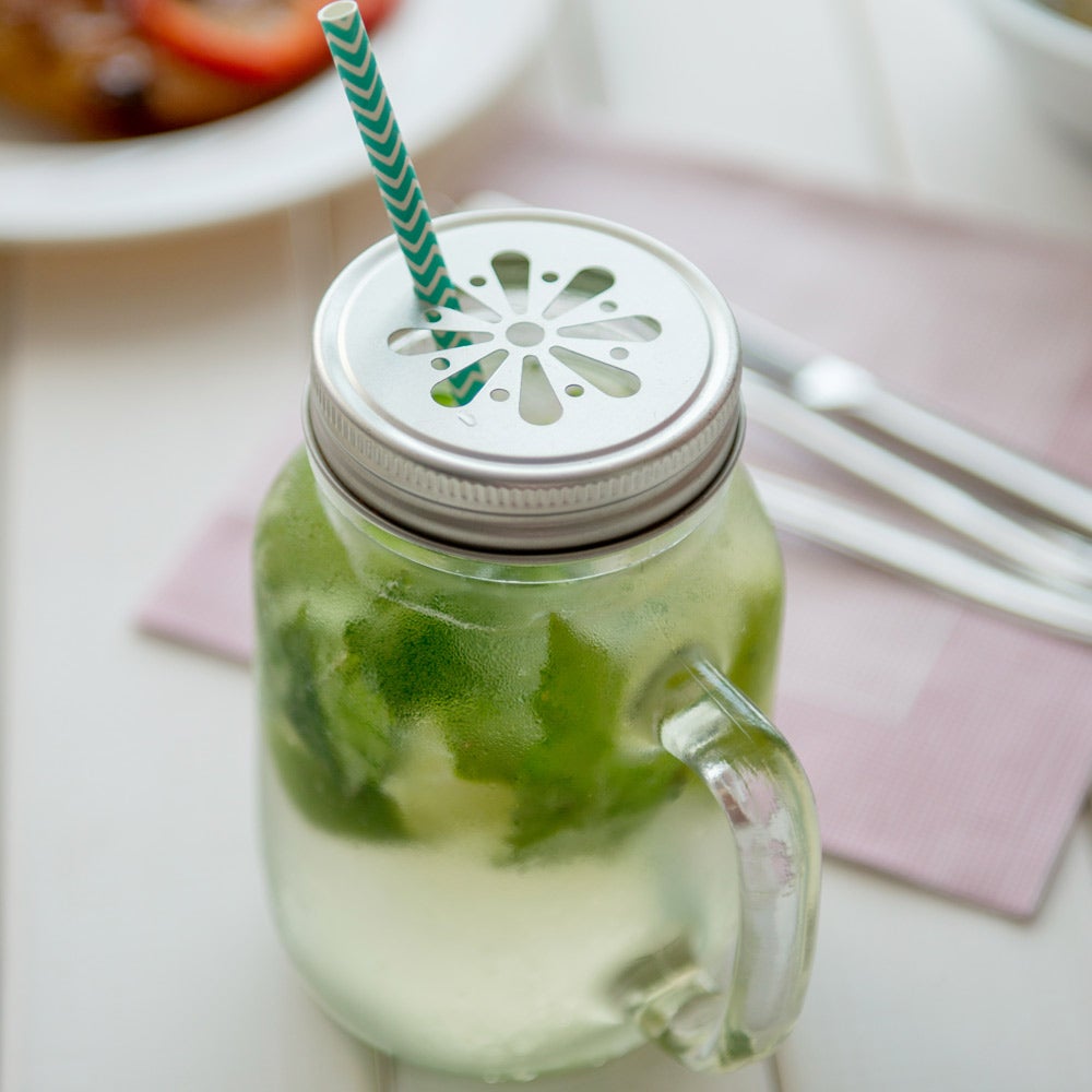 Straws, 7.75 Inch, Paper, Turquoise Zig Zags, 7.75 Linear Inch,1 - 100 COUNT