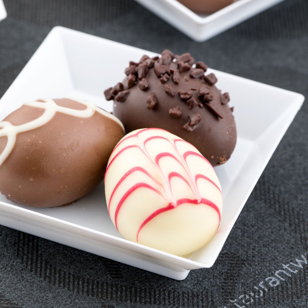 Plates, Appetizer, 2.5 Inch, Plastic, White Modern Design, Square, Heavyweight, 2.5 Linear Inch,1 - 100 COUNT