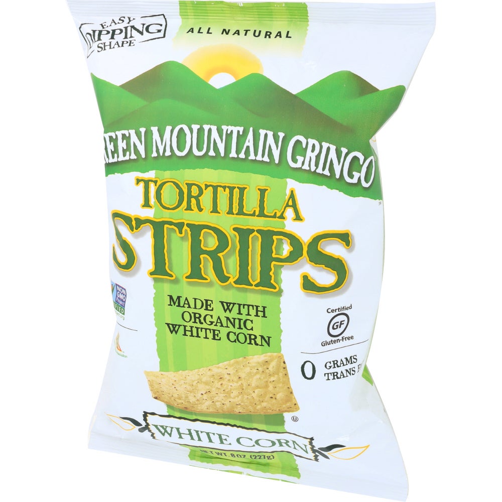Strips, Tortilla, White, Organic,12 - 8 OUNCE