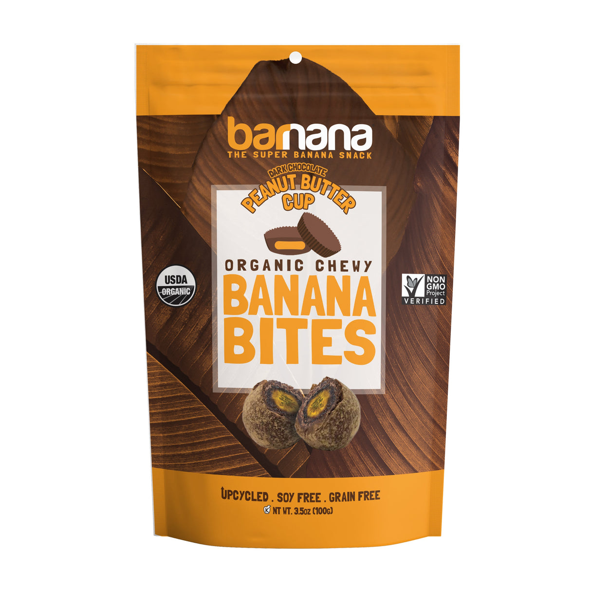 Banana Bites, Peanut Butter Cup,12 - 3.5 OUNCE
