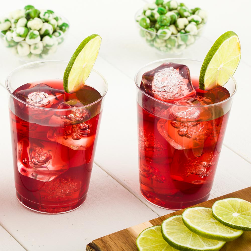 Glass, Bevanda, 9 Ounce, Plastic, Clear, 9 Ounce,1 - 100 COUNT