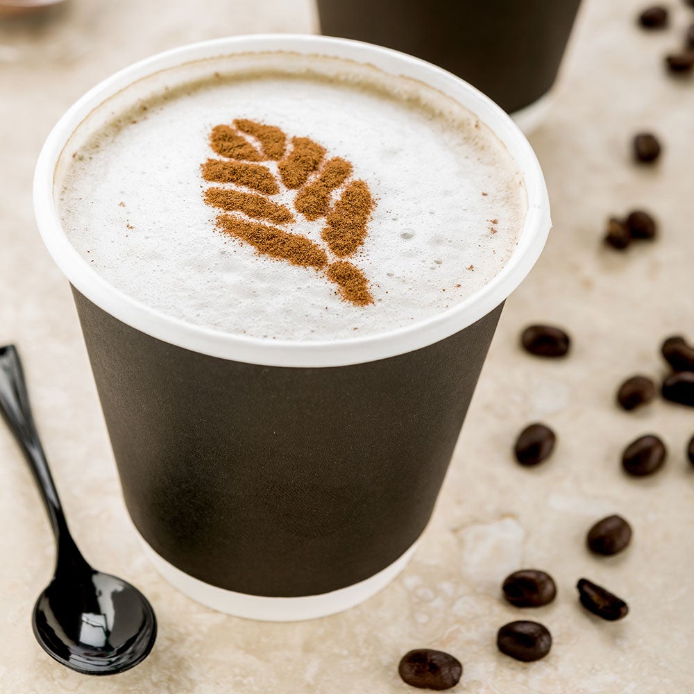 Cups, Hot, 8 Ounce, Paper, Black, Double Wall, 8 Ounce,1 - 500 COUNT