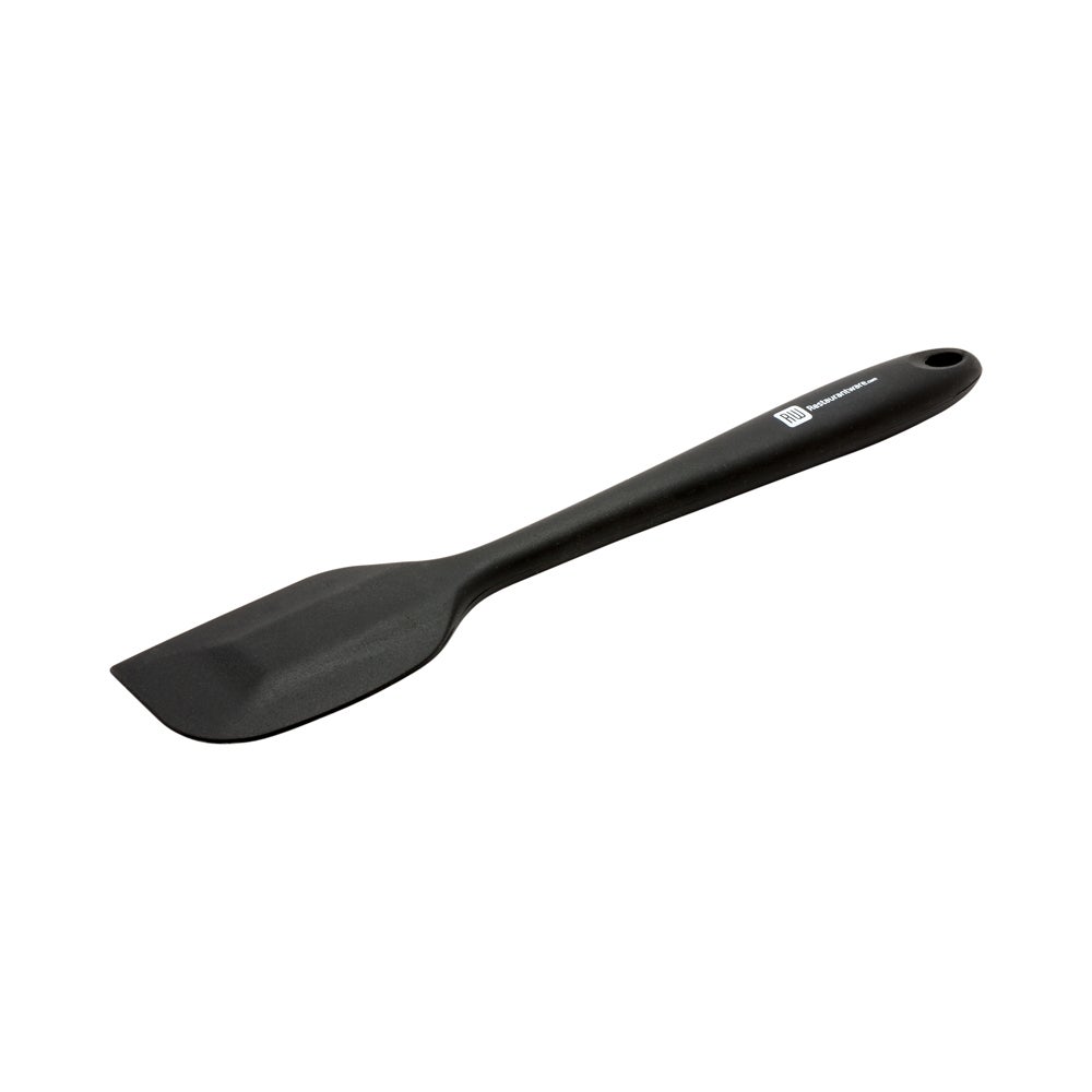 Spatula, Flat, 10.5 Inch, Black, Silicone,1 - 1 EACH