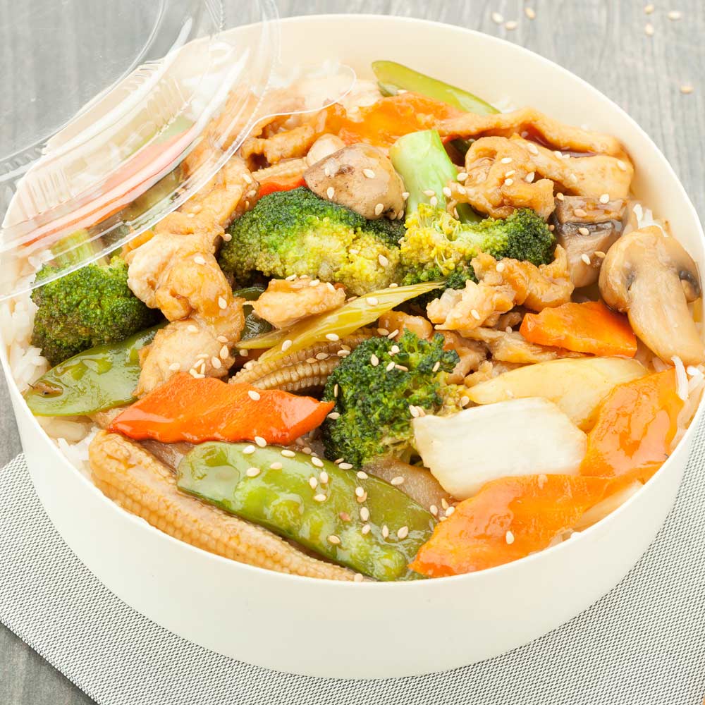 Containers, Food, 6.75 Inch, Poplar Wood, Natural Taipei Design, Large Round, 6.75 Linear Inch,1 - 100 COUNT